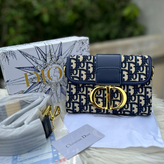 DIOR Fully Embroidered Crossbody Bag