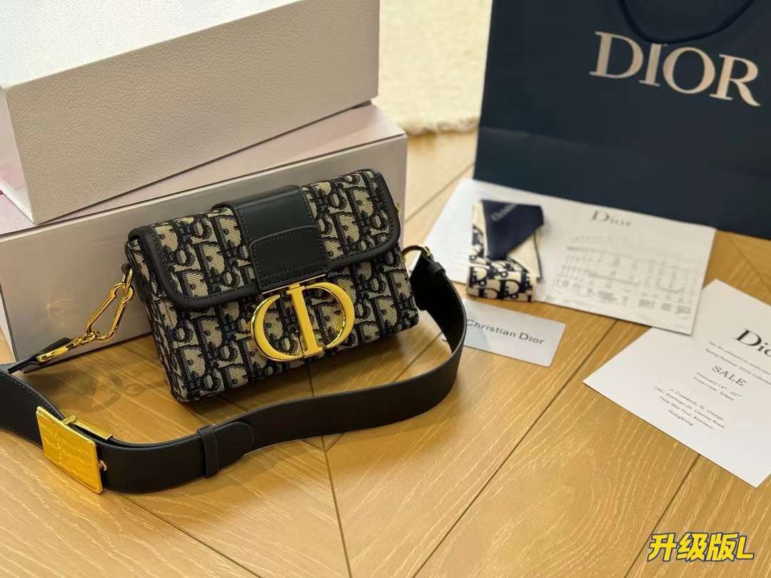 DIOR Fully Embroidered Crossbody Bag